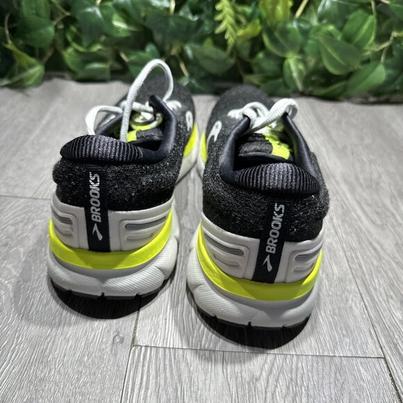 Men’s SAMPLE Brooks Trace 1 Black Yellow Running Shoes Size 9 NEW main image 8